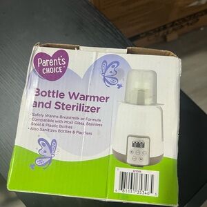 Parent's Choice Bottle Warmer and Sterilizer - White and Gray